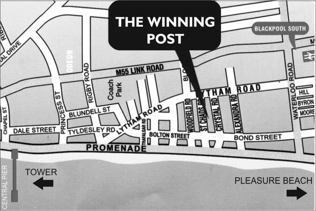 The Winning Post Blackpool Bagian luar foto